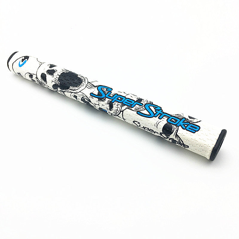 Skull Print Super Stroke Club Gripper Ultra-Thin Comfortable Grip Mid Slim 2.0 3.0 - Blue Force Sports