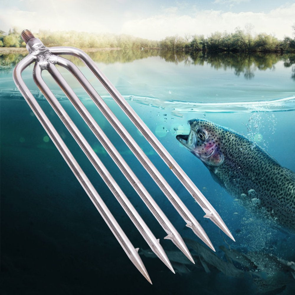 Stainless Steel 213.6G Fishing Spear, Fishing Gig, for Eel