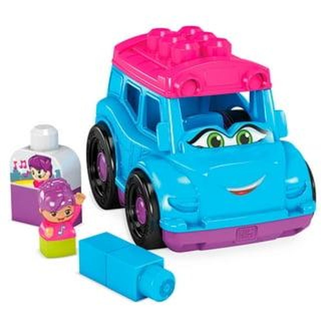 Mega GCX12 Bloks Tina Tour Bus, Multicolored