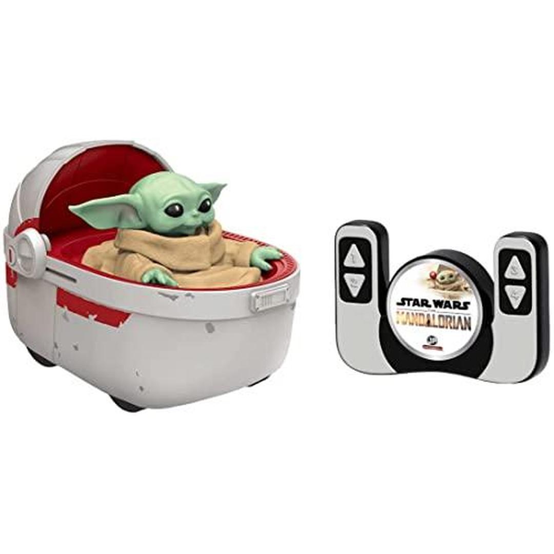 Jam'n Products Remote Control Toys Multi - the Mandalorian Light Gray Remote Control Grogu Toy