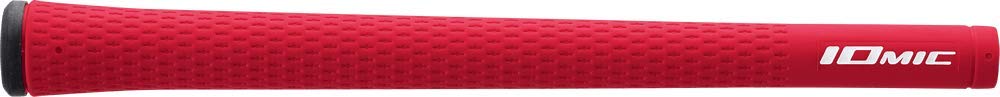 IOMIC Golf Grip Sticky2.3 Hard Feeling M60 Backline Red IOMAX Elastomer (Resin)