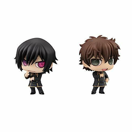 Chimi Mega Buddy Series! Code Geass Lelouch Lamperouge & Suzaku Kururugi Set