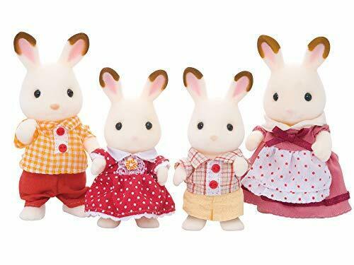 Epoch Chocolate Rabbit Family Sylvanian Families