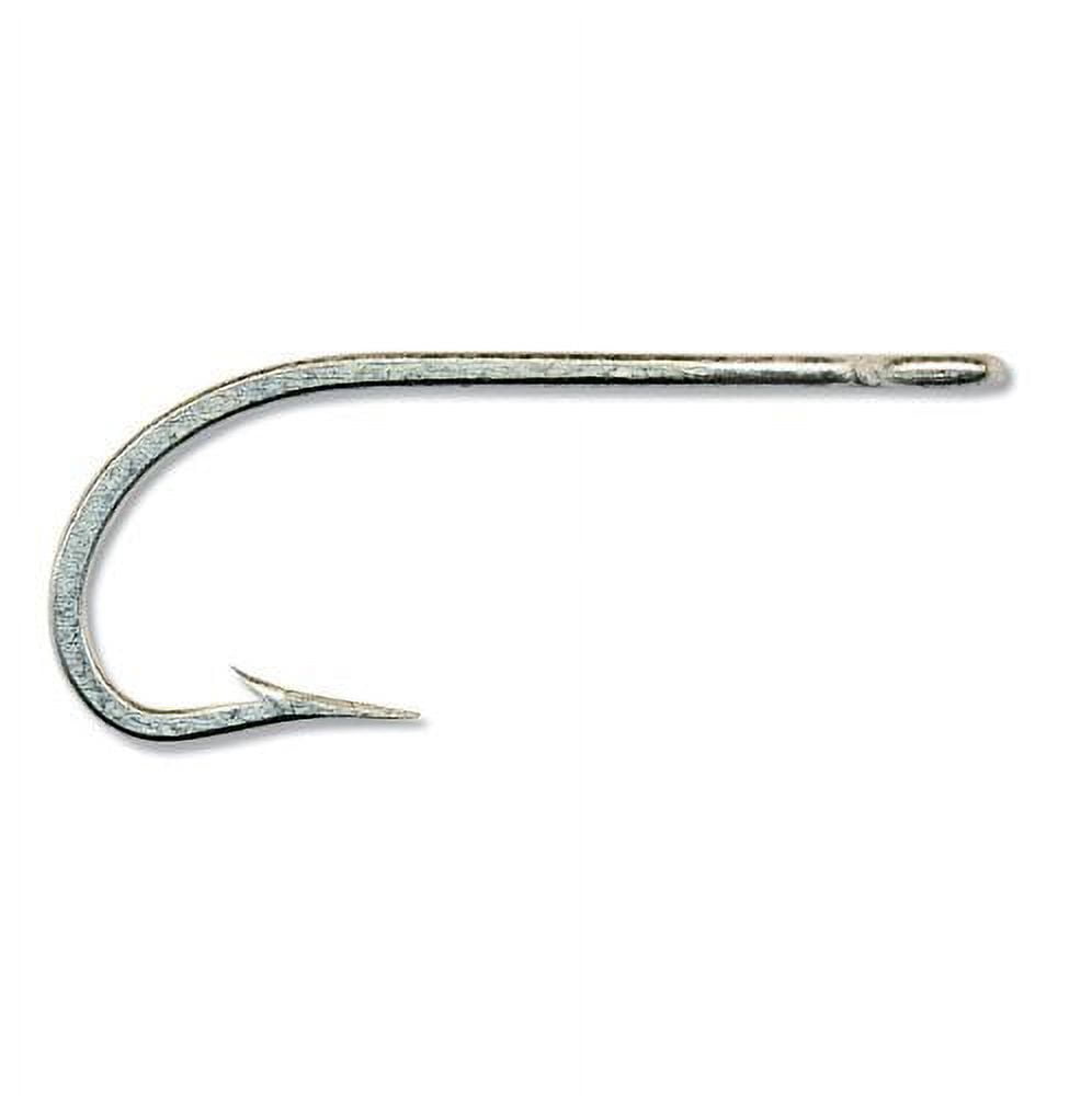 Mustad 34081 O'Shaughnessy Large Ring, Forged Classic Hook - Duratin - 100 Per Pack