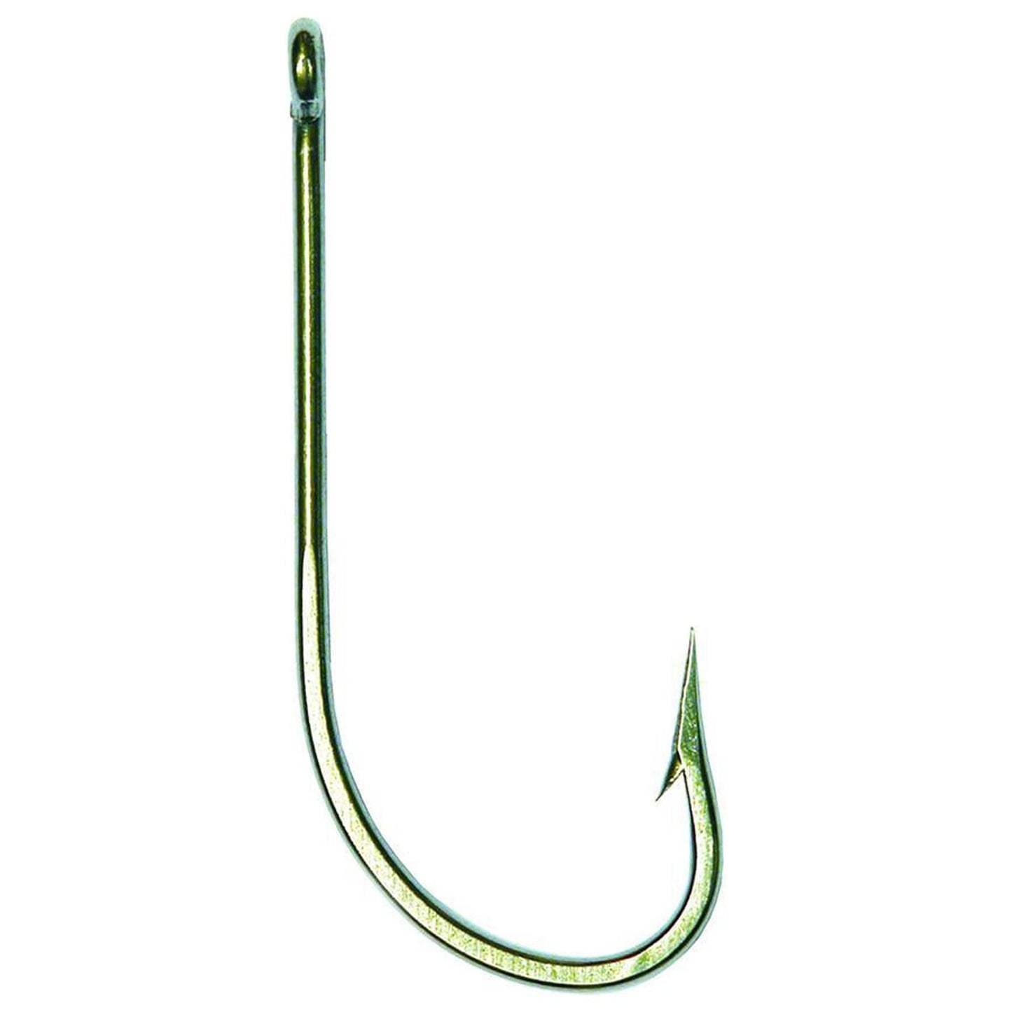 Mustad O'Shaun Hook PB Sz7/0 SS Pack of 100, 34007-SS-7/0-100