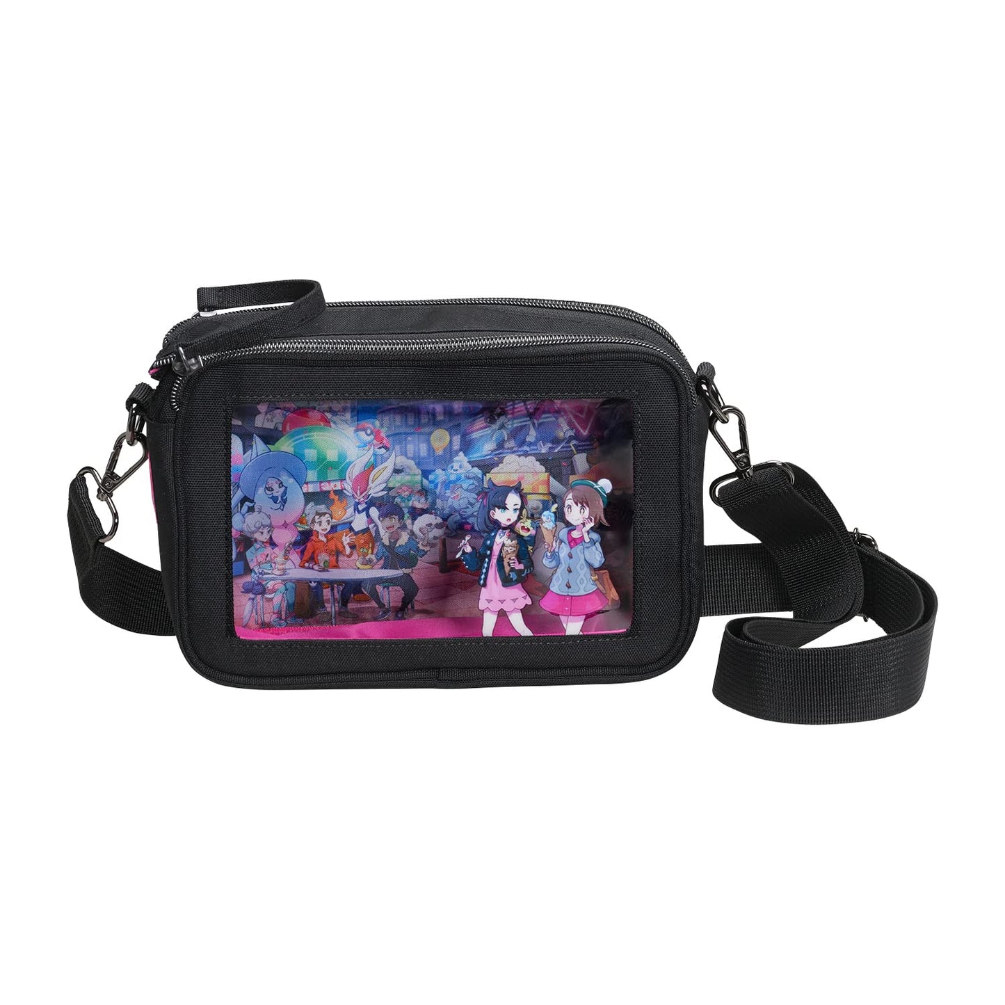 Pokemon Center Original Window Pouch With Shoulder Pokémon Trainers Off Shot! Yuri Marie