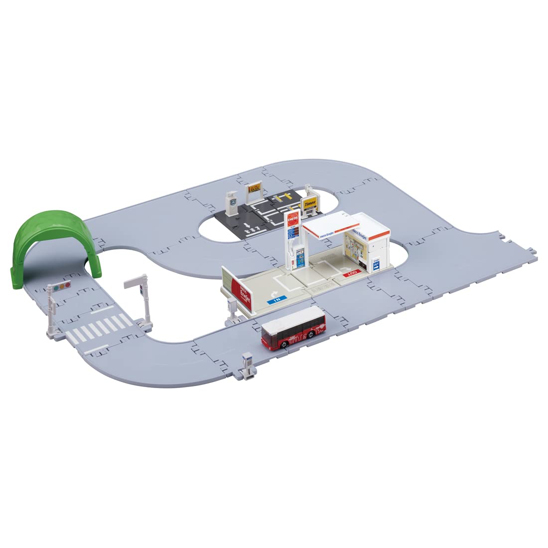 Takara Tomy Tomica Is Full Of Towns And Doro! Tomica Town Set (With Tomica) Minicar Car Toy 3 Years Old And Over Toy Safety Standard Passed St Mark Certification Tomica Takara Tomy