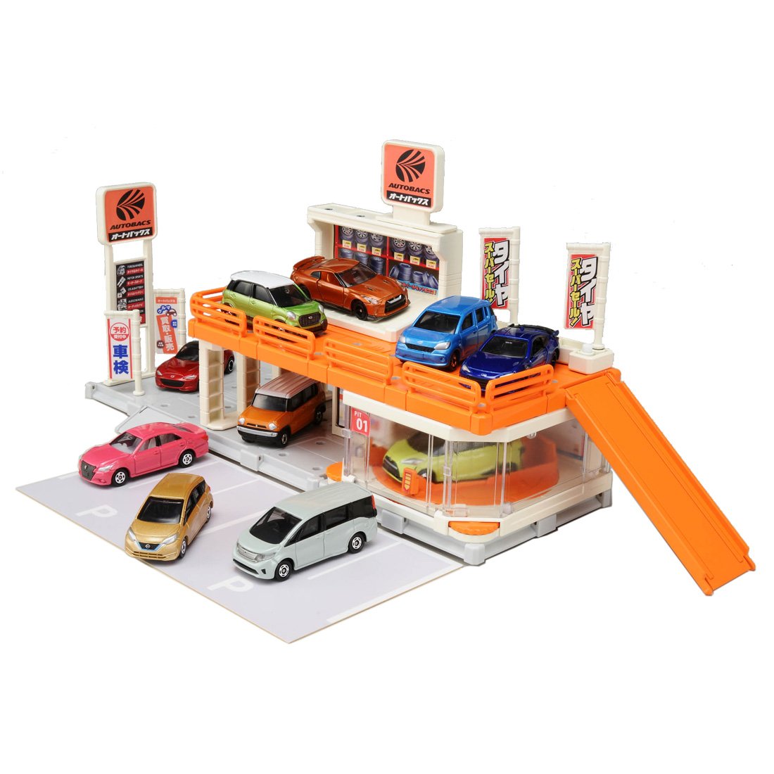 TAKARA TOMY Tomica Town Build City Autobacs 104926
