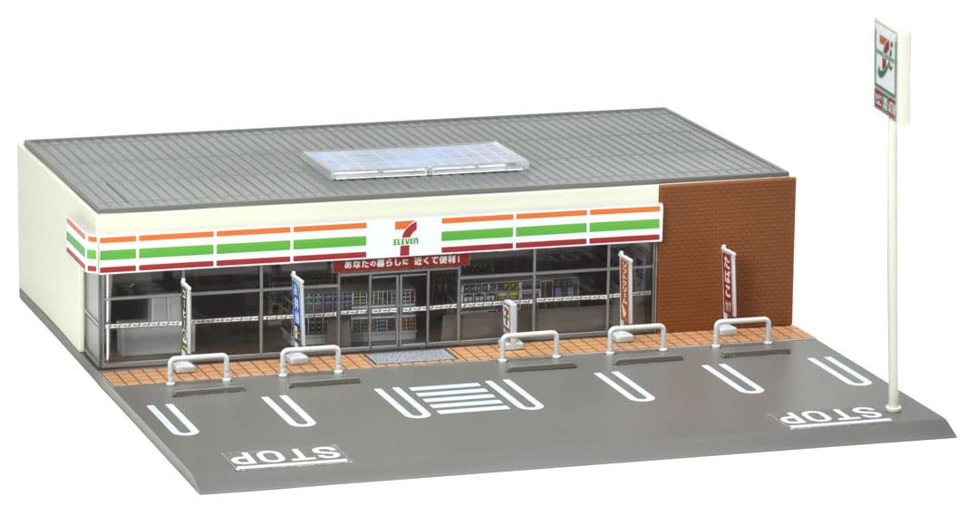 Tomytec Japan N Gauge Convenience Store Seven-Eleven 4235 Diorama Supplies