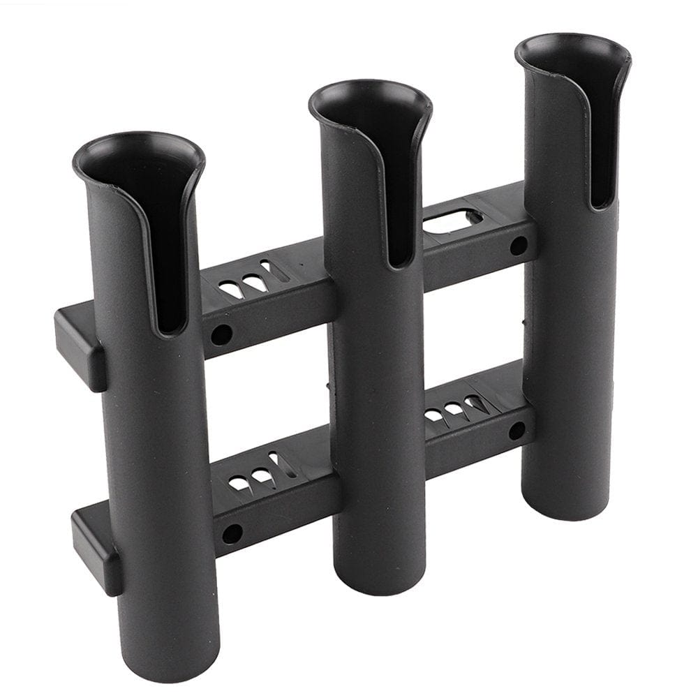 Tebru Fishing Vertical 3 Link Rod Holder Organizer Pole Tube Rack Sailboat Marine Accessory,Fishing Rod Holder, Fishing Rod Support