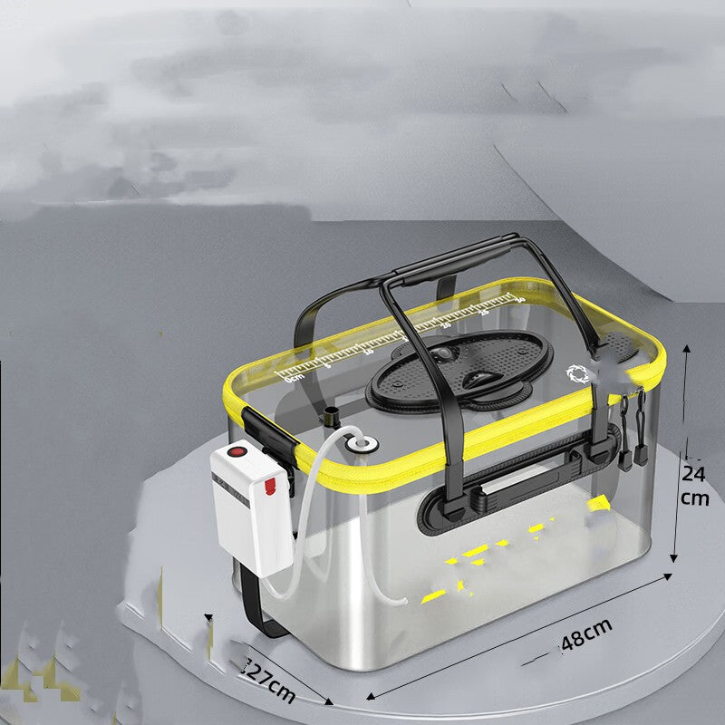 Thickened Fish Protection Bucket Fishing Bucket Fish Box - Blue Force Sports