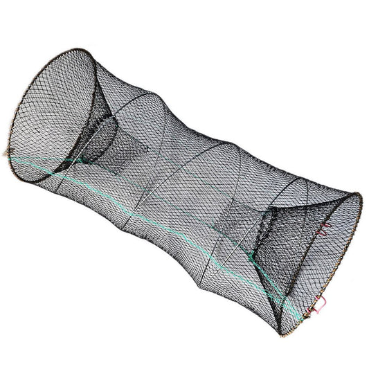 Foldable Mesh Crayfish Lobster Shrimp Prawn Hand Trap Fishing Net Fishing Network Fish Trap Cage