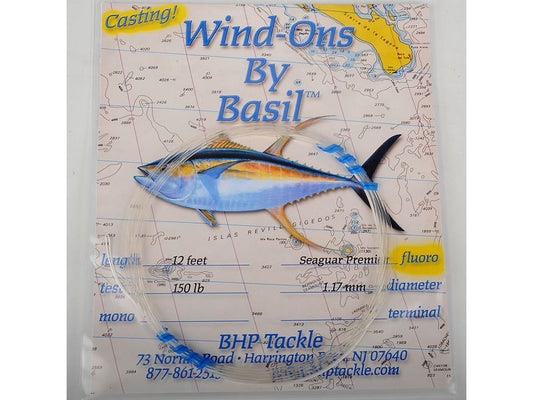 BHP TACKLE SEAGUAR WIND-ON LEADER FLUORO