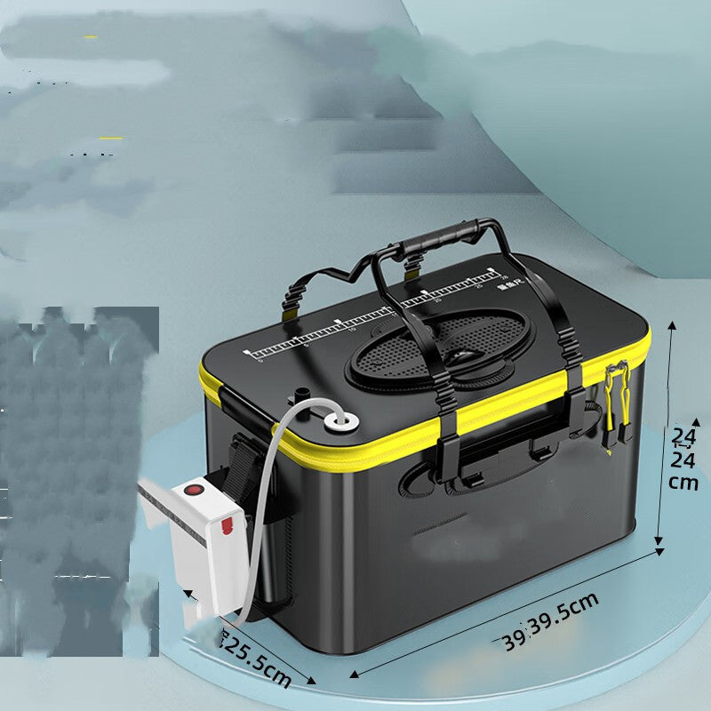 Thickened Fish Protection Bucket Fishing Bucket Fish Box - Blue Force Sports