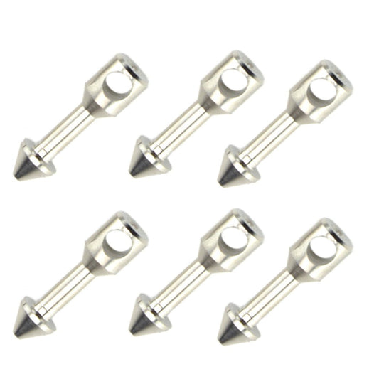6Pcs Fishing Spear Band Wishbone Nail Fish Fork Spearfishing Scuba Diving Fishing Tackle Stainless Steel Tool Accessory