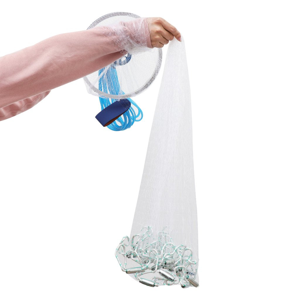 Mesh Net for Fish 3.6M Bait Cast Mesh Trap Net Portable Fishing Landing Net Shrimp Cage