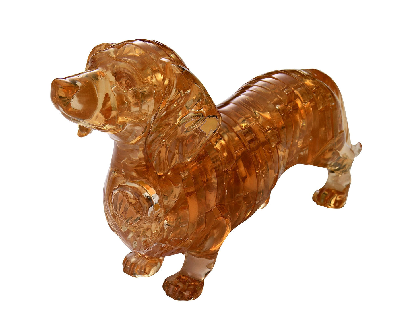 Beverly Crystal 3D Puzzle 50179 Dachshund Brown Animal 3D Puzzle Block Toys