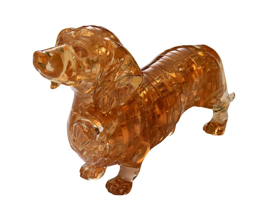 Beverly Crystal 3D Puzzle 50179 Dachshund Brown Animal 3D Puzzle Block Toys