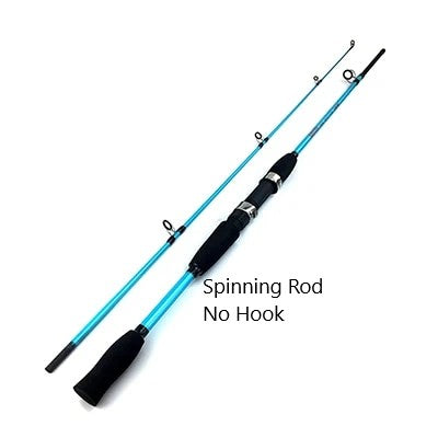 Ultra Light Fishing Rods Casting or Spinning Carbon Fiber EVA Handle