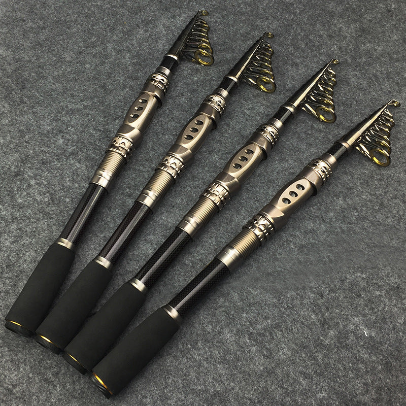 Weihe retractable sea rod rod rod road and 1.8 meters -3.3 meters of carbon rod road sub wholesale - Blue Force Sports