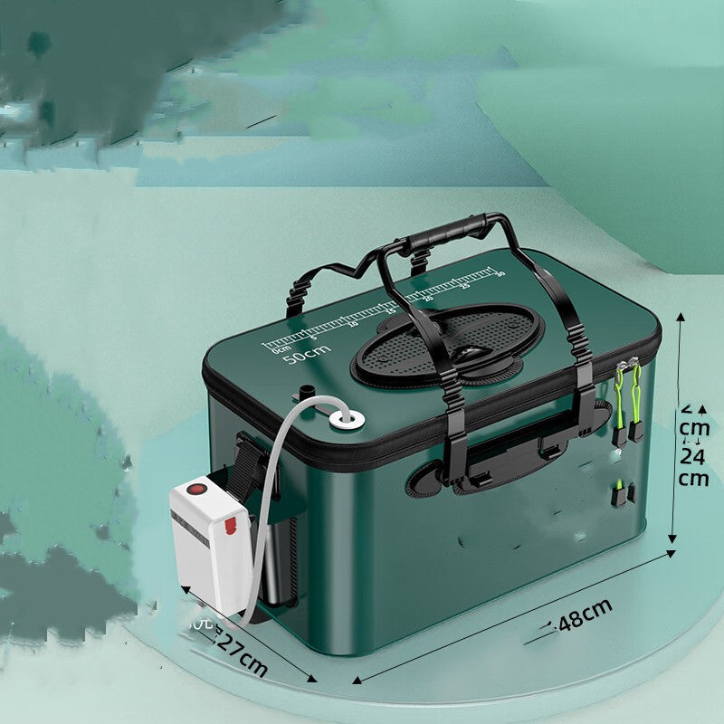 Thickened Fish Protection Bucket Fishing Bucket Fish Box - Blue Force Sports