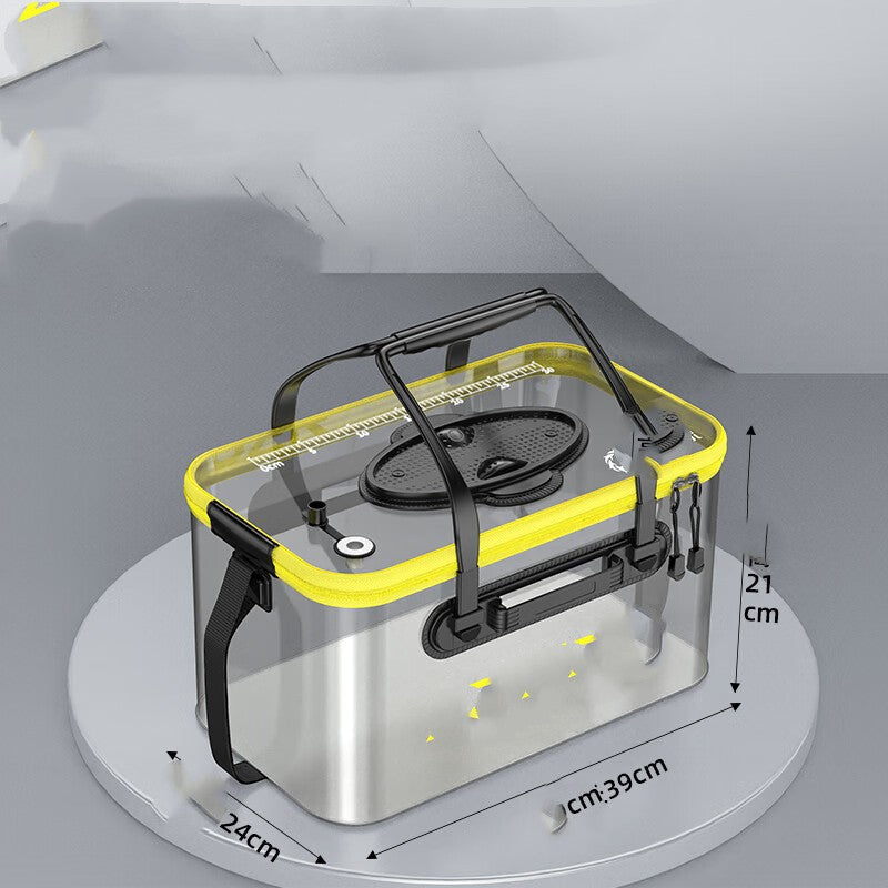 Thickened Fish Protection Bucket Fishing Bucket Fish Box - Blue Force Sports