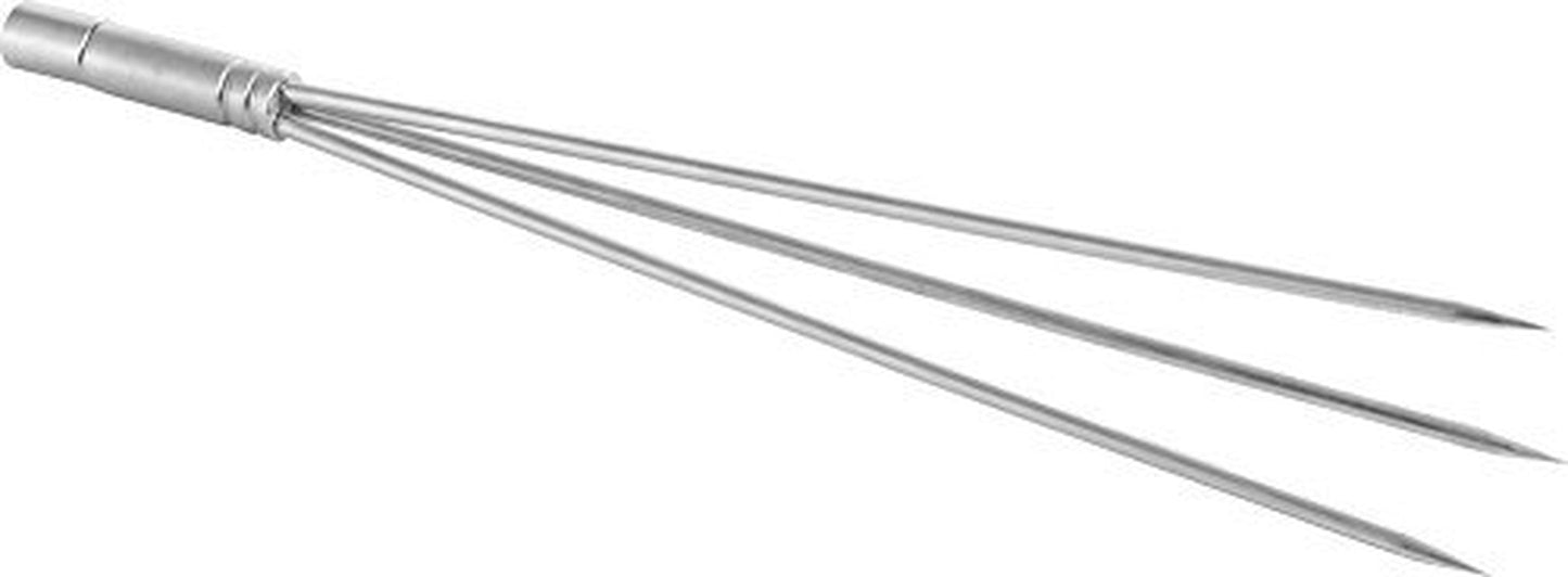 Cressi Paralyzer Tip for Pole Spears, 3 Barbless Prongs