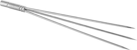 Cressi Paralyzer Tip for Pole Spears, 3 Barbless Prongs