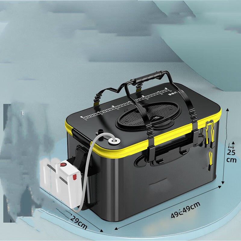 Thickened Fish Protection Bucket Fishing Bucket Fish Box - Blue Force Sports