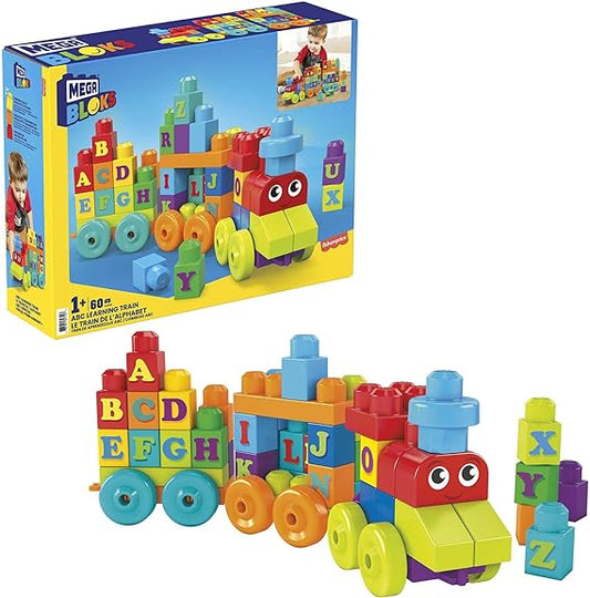 MEGA BLOCKS Fisher-Price ABC Blocks Building Toy for Toddlers