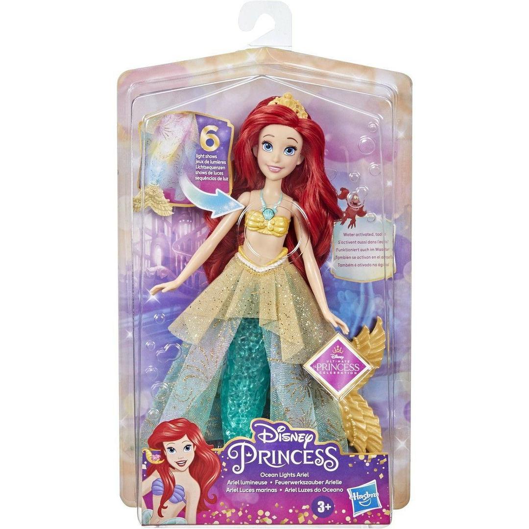 Disney Princess Ocean Lights Ariel Doll