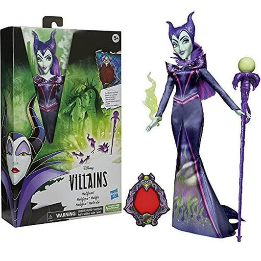 Disney Villains Maleficent Fashion Doll Includes Accessories and Removable Clothes