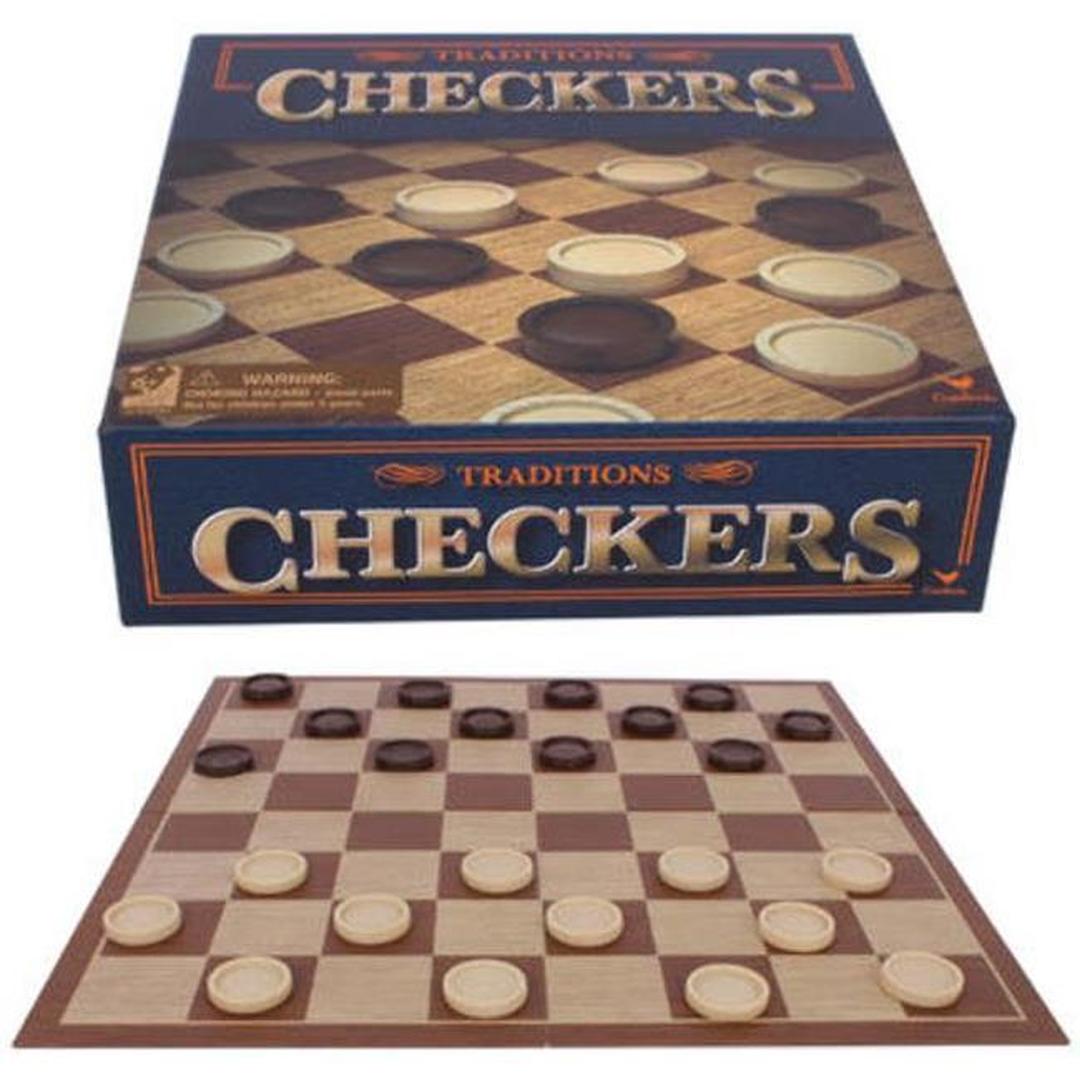 Traditions Checkers Set Board Game - Case of 30