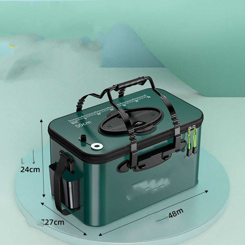 Thickened Fish Protection Bucket Fishing Bucket Fish Box - Blue Force Sports