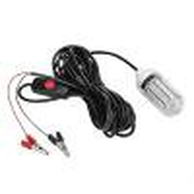 12V LED Fishing Trapping Lamp Underwater Fish Finder Attract Light (White)