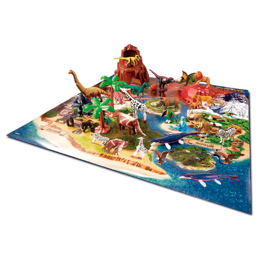 Takara Tomy Ania Adventure Continent Kingdom Map Set - Great Japan Adventure