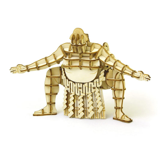 A-ZONE Wooden Art Ki-Gu-Mi Sumo Yokozuna Shiranui Style
