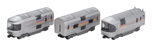 BANDAI - B-Train Shorty Sleeping Express 'Cassiopeia' Set B 3 Cars Set - N Scale