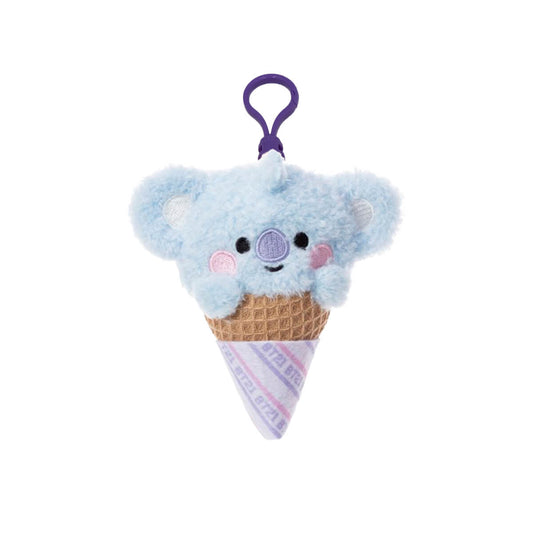 BT21 KOYA BABY Ice Cream Mascot Plush Keychain