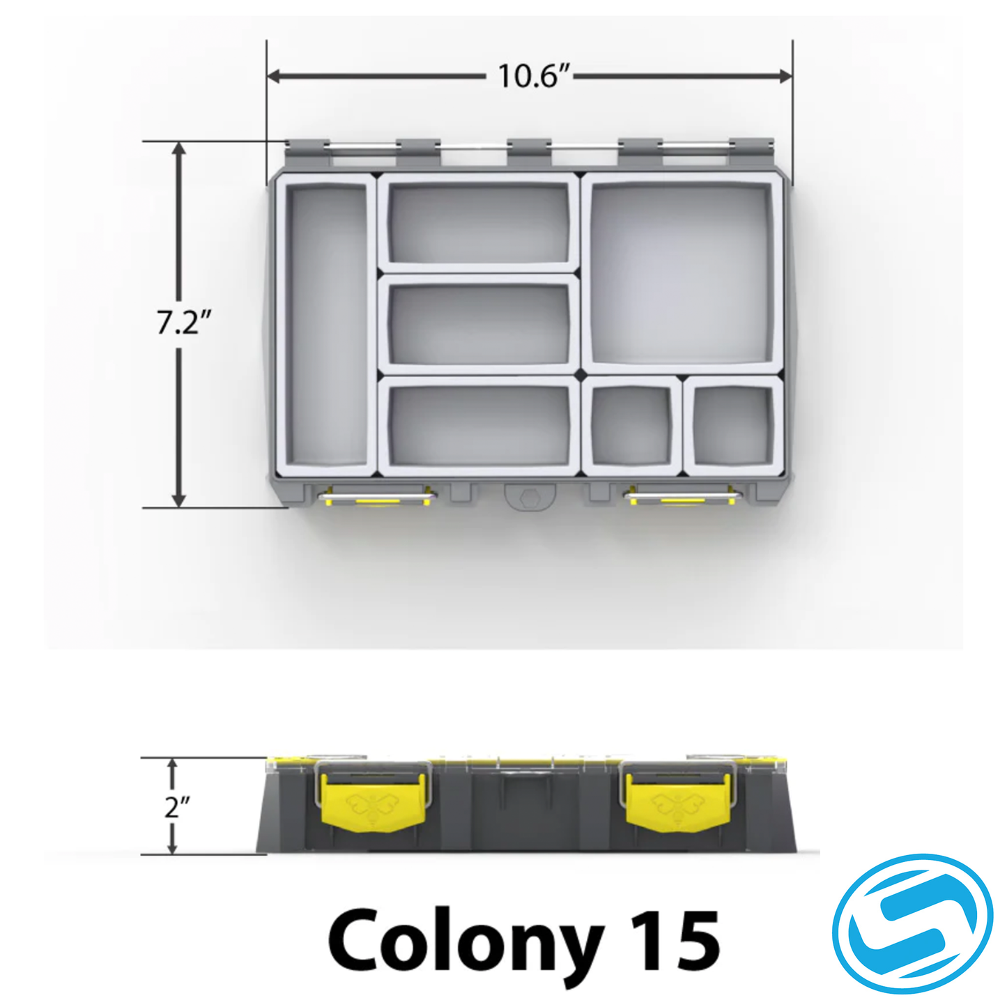 BUZBE Colony Tackle Box