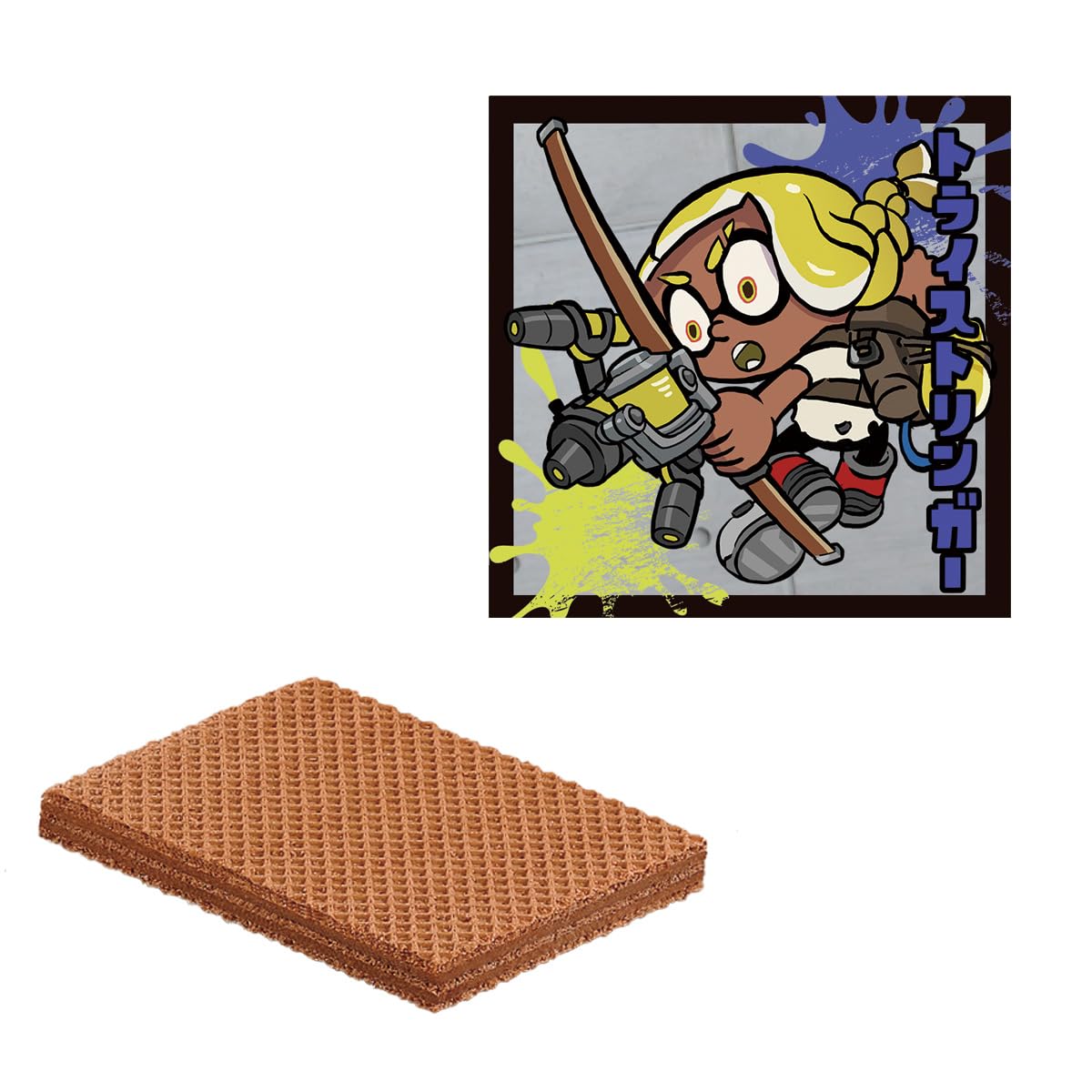 Bandai Japan Splatoon 3 Nawa Battler Seal Wafers 20 Pieces Box Candy Toy