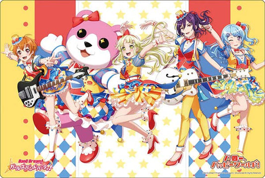 Rubber Playmat Hello Happy World Vol. 556 Bang Dream! Girls Band Party