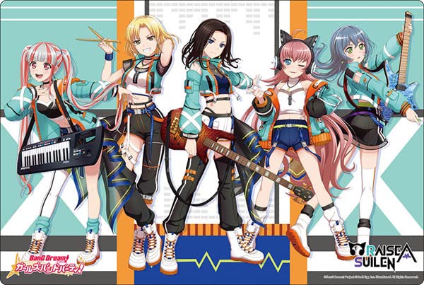 Rubber Playmat Raise A Suilen 2022 Ver. Vol. 558 Bang Dream! Girls Band Party