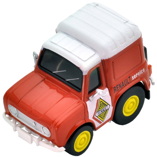 TOMYTEC Z-45B Choro Q Zero Renault 4 Fourgonette Service Car Orange