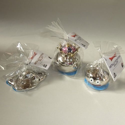 Dragon Quest Metallic Monsters Gallery Metal 3 Types Set (Metal Slime, Stray Metal, Metal King)