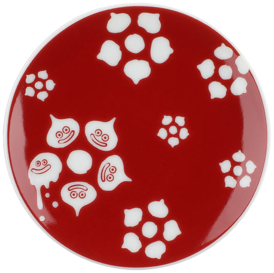 Square Enix Smile Slime Japanese Series Mamezara Slime Flower Komon Dragon Quest Plate