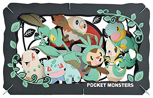 ENSKY Paper Theater Pt-L06 Pokemon Type Grass