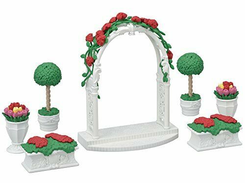 Epoch Rose Arch Flower Pot Set Sylvanian Families