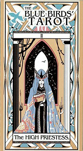 Hesomoge Production Blue Bird Tarot Beautiful Illustrations