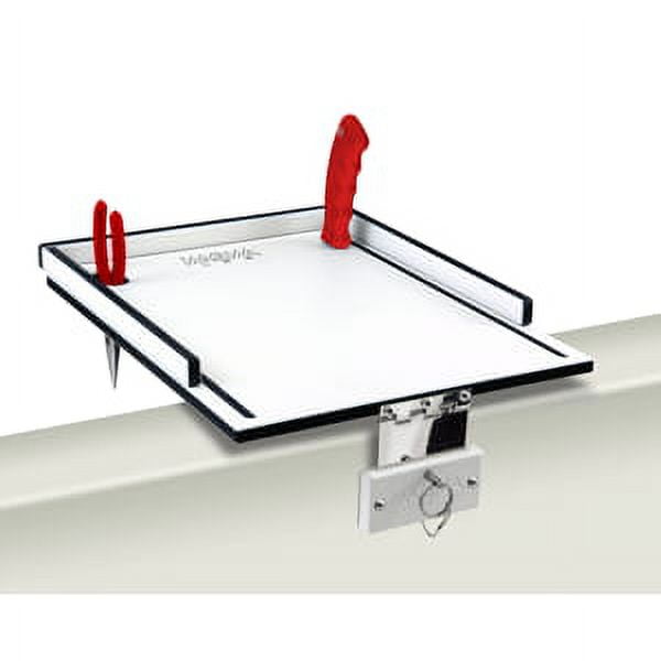 Magma Econo Mate Bait Filet Table - 12' - White/Black